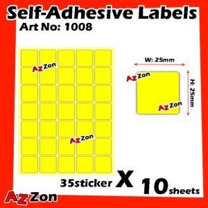 Self Adhesive Label Sticker